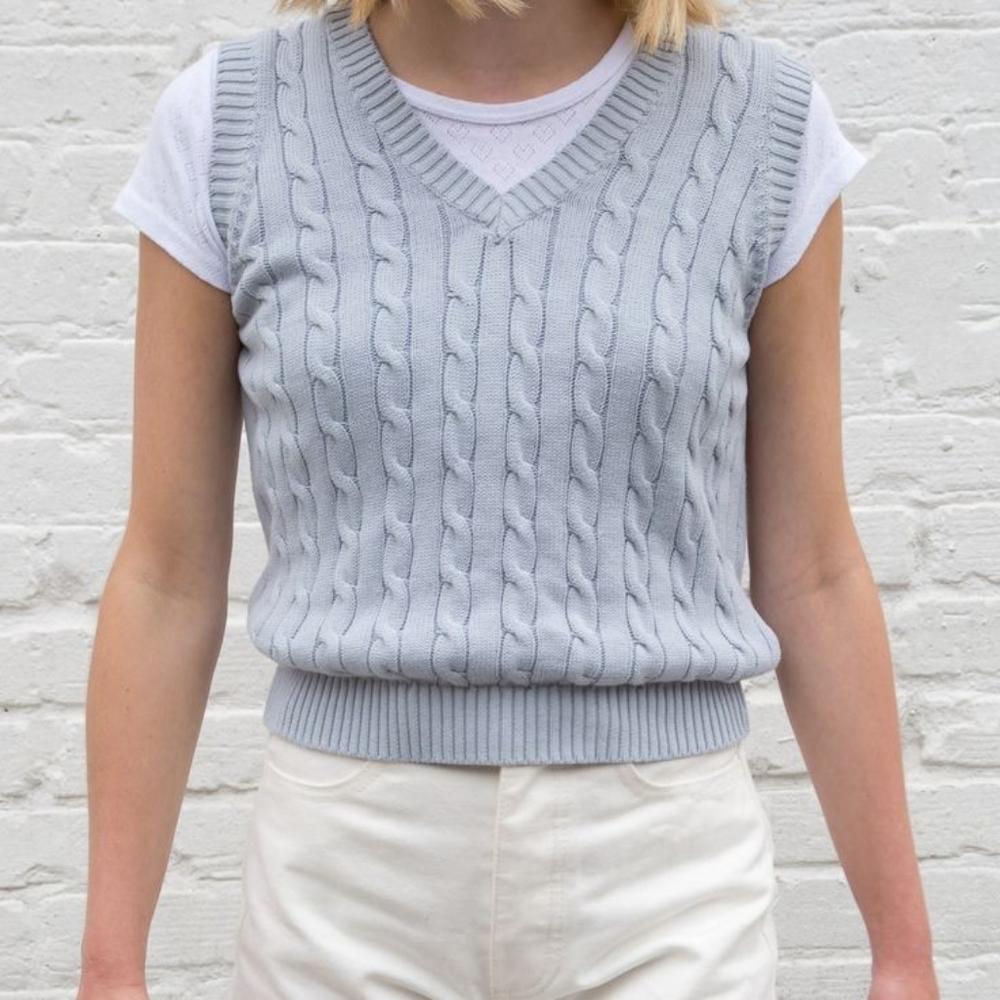 Eddie Bauer Blue Sweater Vest